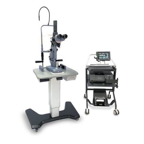 Laser zur retinalen Photokoagulation - LIGHTLas 532 Integrated System  - LIGHTMED Corporation - für Trabekuloplastik / Festkörper / Tischgerät