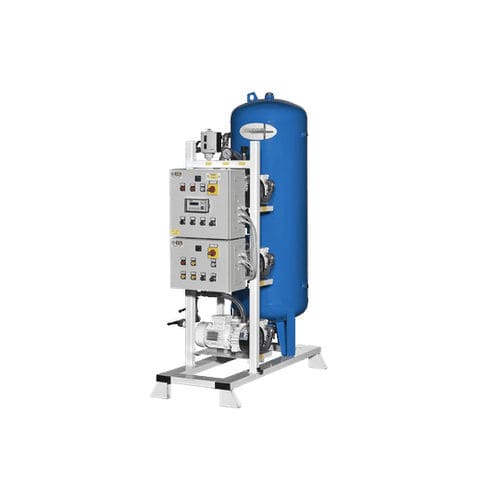 Medizinische Vakuumpumpe - MEDEVICE 3×28 PBO  - Bgs General Srl - manuell / Drehschieber / geschmiert