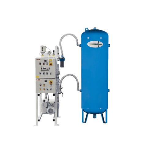 Medizinische Vakuumpumpe - MEDEVICE 3×61 PBO - Bgs General Srl - manuell / Drehschieber / geschmiert