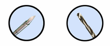 Fräser Vertebroplastie-System - Preston™ - Laurane Medical - für perkutane Vertebroplastie