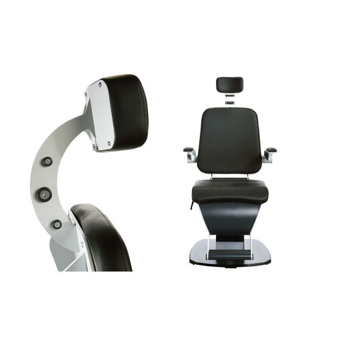 Ophthalmologischer Untersuchungsstuhl - 1000-CH - S4OPTIK - elektrisch / höhenverstellbar / mit Fußstütze
