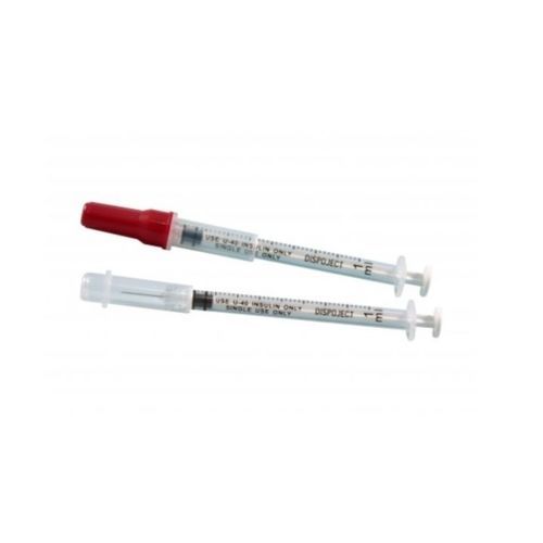 Spritze für Veterinärmedizin - DISPOJECT® - Génia - Insulin / 1 ml / Einweg