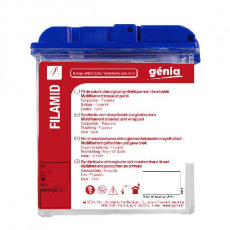 Nicht resorbierbarer Nähfaden - FILAMID - Génia - Veterinärchirurgie / 2 / 0