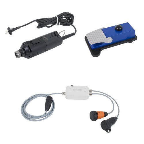 Mikromotor für Pferde - Wired set n&deg;4 - Equus Dental - tierzahnärztlich / elektrisch / pedalbetrieben