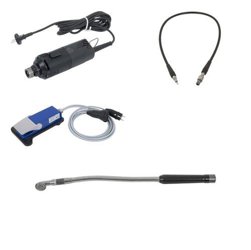 Mikromotor für Pferde - Wired set n&deg;2 - Equus Dental - tierzahnärztlich / elektrisch / pedalbetrieben