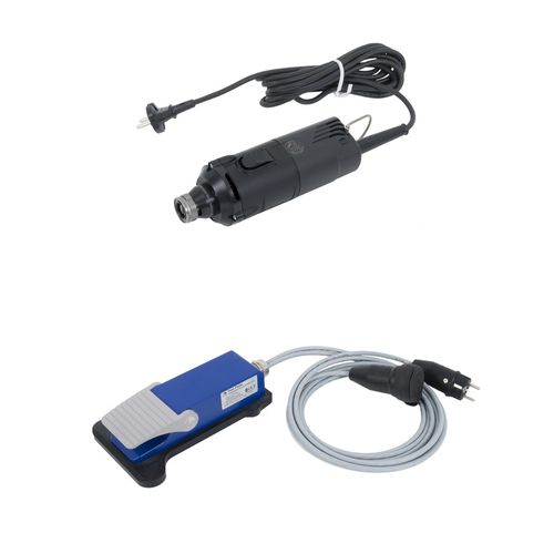 Tierzahnärztlicher Mikromotor - Wired set n&deg;1 - Equus Dental - für Pferde / elektrisch / pedalbetrieben