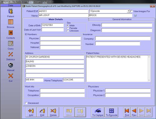Import-Software - 3020-P-7036 - Keeler - Datei-Import / Erfassung / Druck