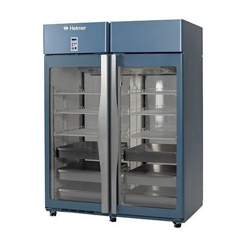 Kühlschrank für Apotheken - HPR456 - Helmer Scientific - vertikal / auf Rollen / mit 2 Türen