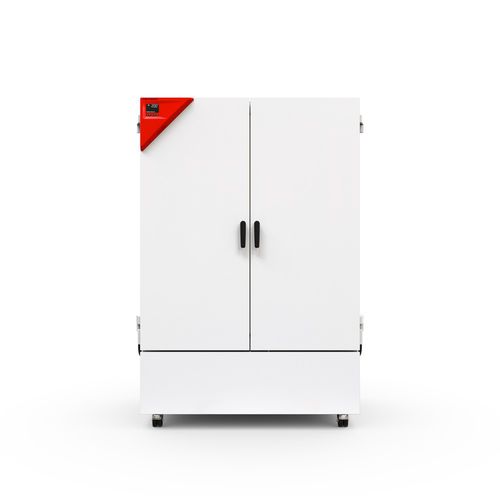 Labor-Inkubator auf Rollen - KB 720 - BINDER GmbH - Edelstahl / mit 2 Türen / Kühl