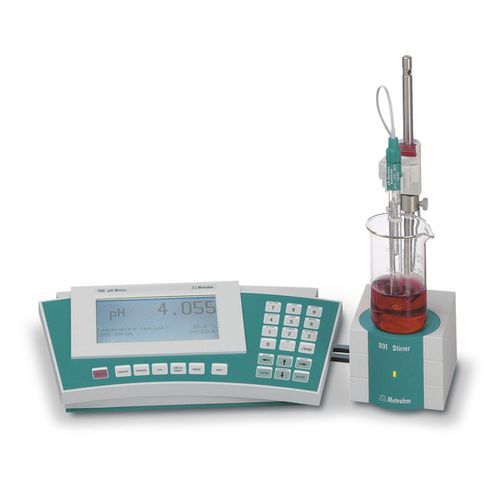 PH-Meter / Labor - 780 - Metrohm - Tisch / mit Ionometer