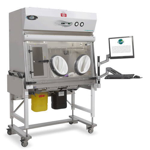 Aseptischer Isolator - PharmaGard™  - NuAire Laboratory Equipment - für krebsbekämpfende Mittel / ISO Klasse 5 / bodenstehend