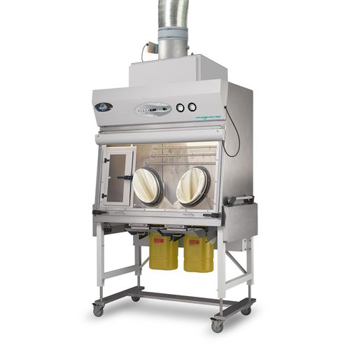 Aseptischer Isolator - PHARMAGARD - NuAire Laboratory Equipment - für krebsbekämpfende Mittel / ISO Klasse 5 / bodenstehend