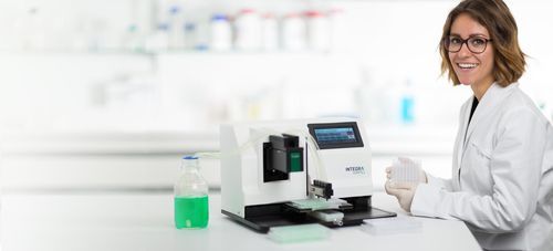 Reagenzspender für Mikroplatten - VIAFILL - Integra Biosciences AG - Tisch / Mehrkanal