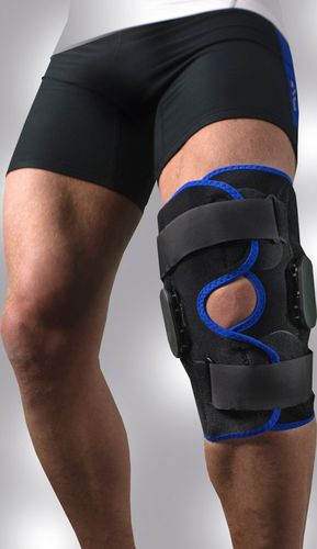 Knieorthese - Gladiator 1832 - Optec USA - mit Knieöffnung / mit Gelenk