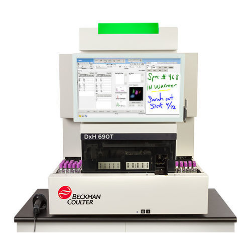 Automatisierter Hämatologie-Analysator - DxH 690T - Beckman Coulter - Tisch