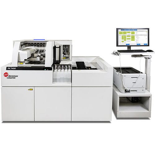 Automatisierter Immuno-Hämatologie Analysator - PK7400 - Beckman Coulter - vollautomatisch / für klinische Diagnose / Plasma