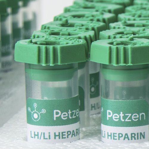 Probenahmeröhrchen für Veterinärmedizin - Petzen  - Everest Tecnovet - Labor / zylinderförmig / Blut