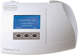 Automatischer Analysator für glykiertes Hämoglobin - PocketChem  - Arkray - für klinische Diagnose / kompakt / Vollblut