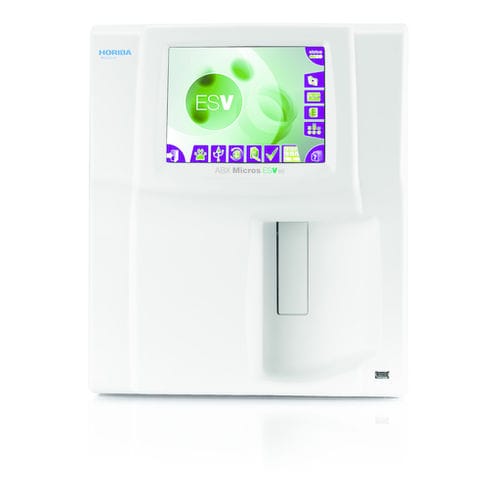 Hämatologie-Analysator / für Veterinärmedizin - ABX Micros ESV 60 - HORIBA - automatisch / Tisch / kompakt