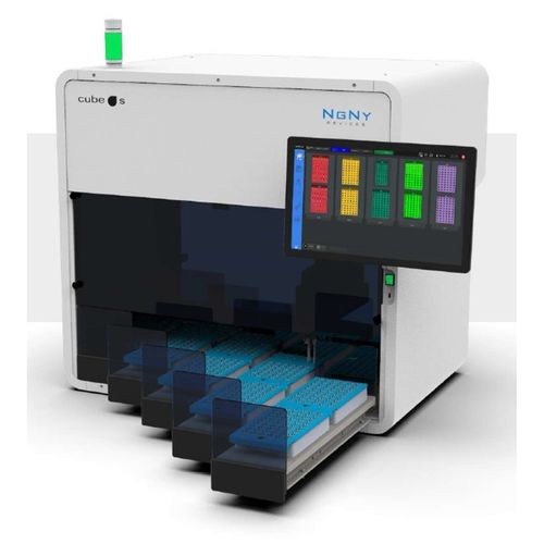 Labor-Arbeitsstation / Tubensortierung - Cube S - HORIBA - für Hämatologie / Hämostase / klinische Chemie