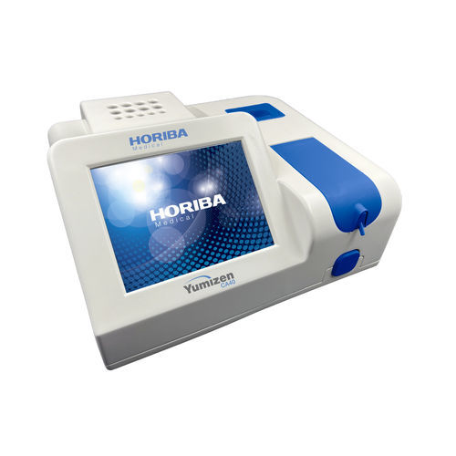 Halbautomatisches biochemisches Analysegerät - Yumizen CA40 - HORIBA - Tisch / kompakt / mit Touchscreen