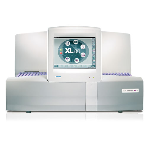 Automatischer Hämatologie-Analysator - ABX Pentra XL 80 - HORIBA - Tisch / in 5 Populationen / per Wellenwiderstand