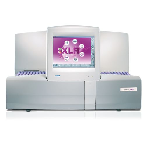 Automatischer Hämatologie-Analysator - Pentra XLR - HORIBA - Tisch / 36 Parameter / durch fluoreszierende Fluss-Zytometrie