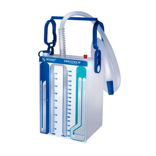 Chirurgische Absaugpumpe / für chirurgische Drainage und Debridement - Drentech™ Anemos - Redax - Vakuumversorgung / tragbar