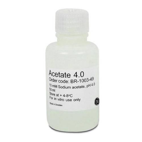Pufferlösung - Acetate 4.0 - GE Healthcare Life Sciences - für Molekularbiologie / flüssig / pH