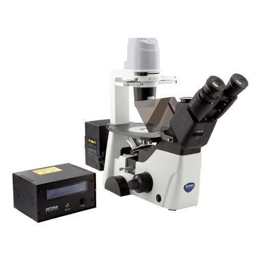 HBO-Fluoreszenz-Mikroskop - IM-300F - Optika Italy - optisch / Labor / trinokulares