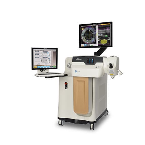 Ophthalmischer Laser - LenSx® - Alcon - für Kataraktchirurgie / Festkörper / auf Wagen