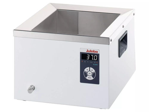 Beheiztes Wasserbad - PURA 10 - JULABO GmbH - Tisch / mit Heizplatte / Edelstahl