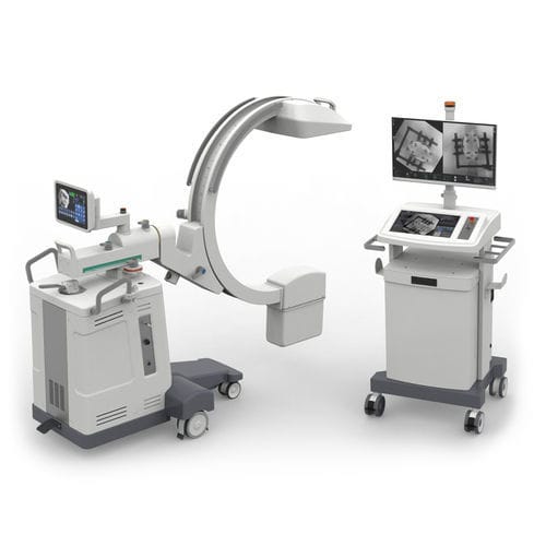 Mobiler C-Bogen - TCA 7 - Technix - mit Flachbildsensor / mit Videosäule