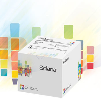 Trichomonase-Testkit - SOLANA™ - Quidel - für Kliniken / Urin / Vaginalsekret