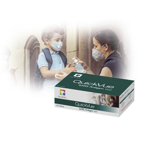 COVID-19-Testkit - QuickVue®  - Quidel - Antigene / SARS-COV-2 / für Kliniken