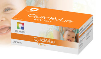 Atemwegserkrankungen-Schnelltest - QuickVue® - Quidel - Antigene / Atemwegs-Synzytialviren / Nasen