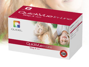 Schnelltest für Infektionskrankheiten - QuickVue® - Quidel - A-Streptokokken / Rachenraum / CLIA