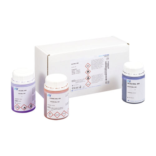 Farbstoff Reagenzkit - Fix RAL 555 - Cellavision AB - für Blutproben / für Spermaanalyse