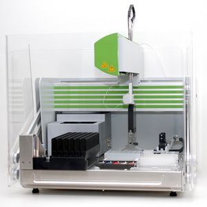 Robotisiertes Probenvorbereitungsgerät - e-Robot2 - GSG Robotix - Labor / für ELISA / IFA