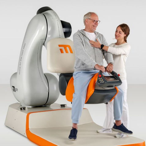 Gleichgewichtsrehabilitationssystem - HIROB - Intelligent Motion - robotisiert