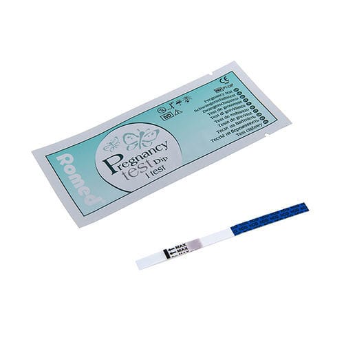 Schwangerschaftsschnelltest - PT-DIP1000 - Romed Holland - hCG / Urin