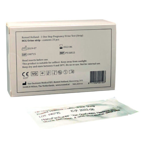 Schwangerschaftsschnelltest - PT-DIP25  - Romed Holland - hCG