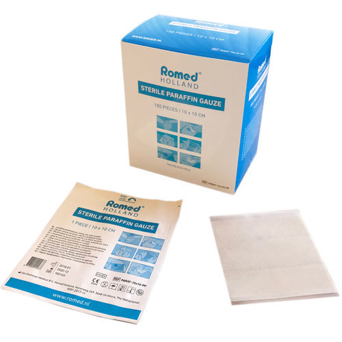 Sterile Mullkompresse - PARAF-10X10-PP - Romed Holland