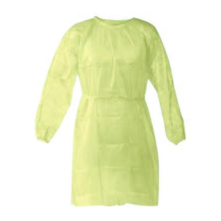 OP-Kittel / unisex - ISO-GOWN-YELLOW - Romed Holland - Vlies / gelb