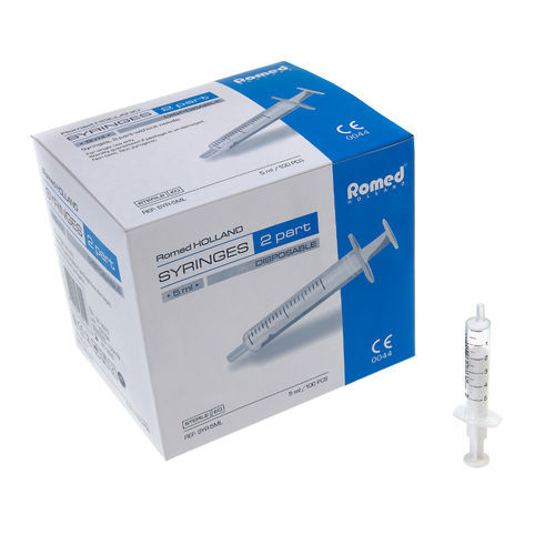 Spritze / 2 ml - SYR-2ML - Romed Holland - steril / ohne Nadel