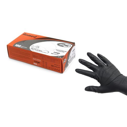 Nitrilhandschuh - NTB-8 series - Romed Holland - für Untersuchungen / steril / L