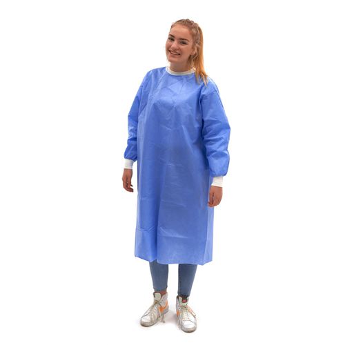 OP-Kittel / unisex - ISO-GOWN-DISP-L - Romed Holland - L / aus Polypropylen / Einweg