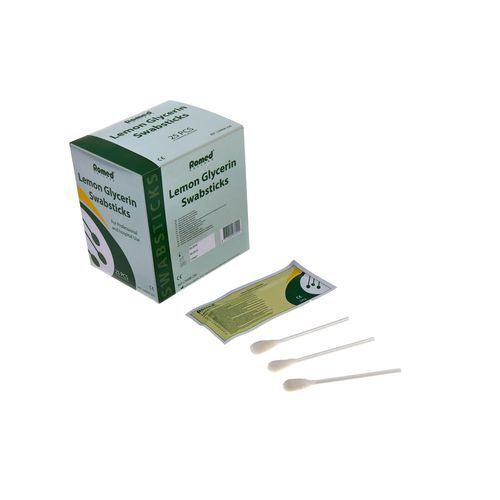 Tupfer für die Zahnhygiene - LSWAB-250 - Romed Holland - oral / 25er-Packung