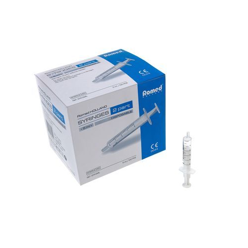 Spritze / 20 ml - SYR-20ML - Romed Holland - steril / 2-teilig / ohne Nadel