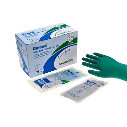 Handschuh ohne Latex - SGNEO-065 - Romed Holland - chirurgisch / puderfrei / steril